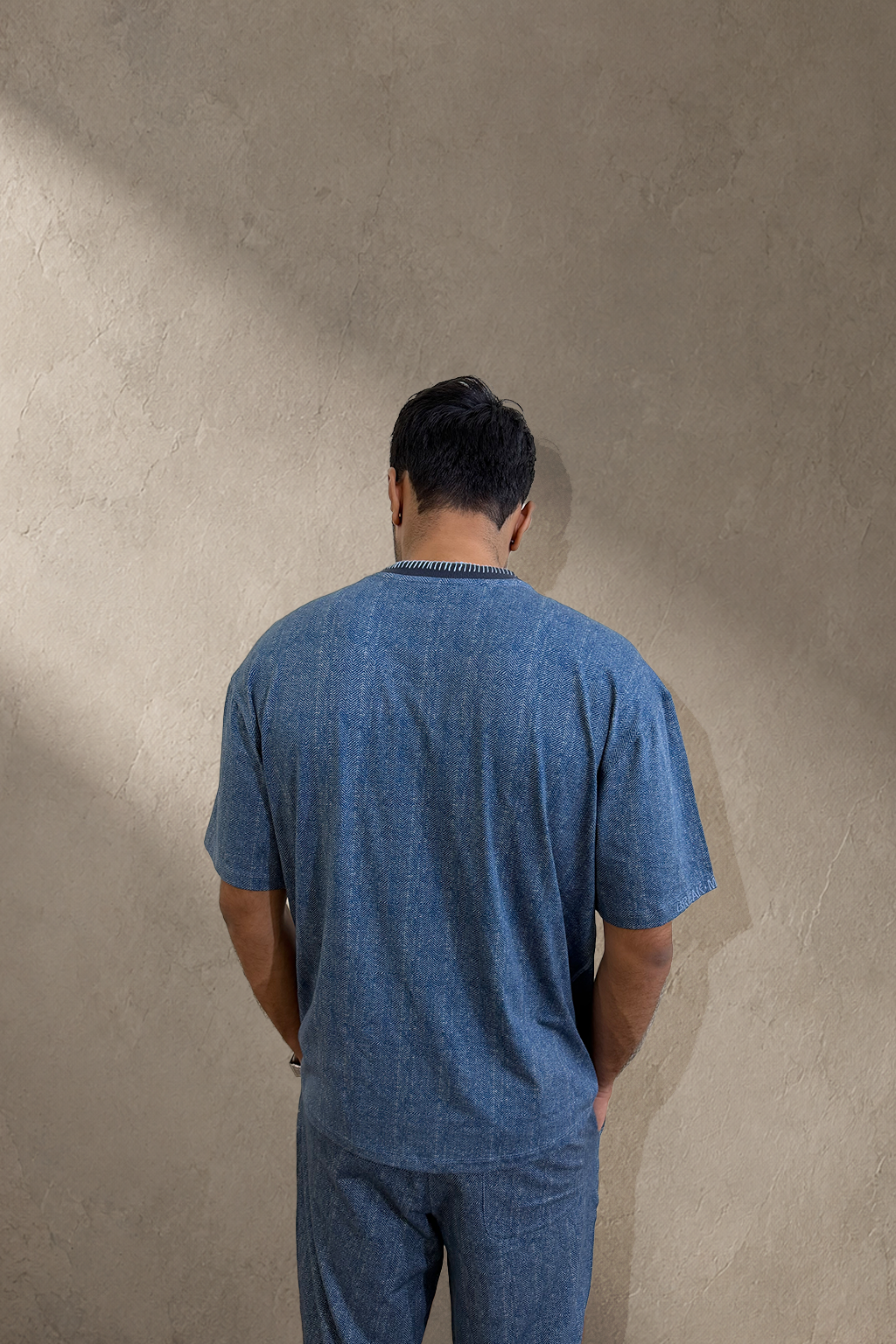 Herringbone Tee — back view