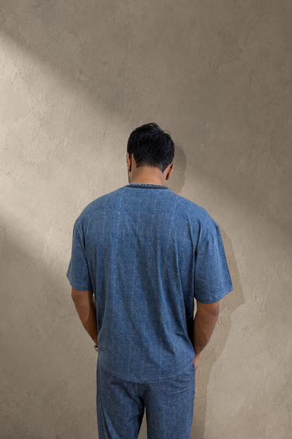 Herringbone Tee — back view